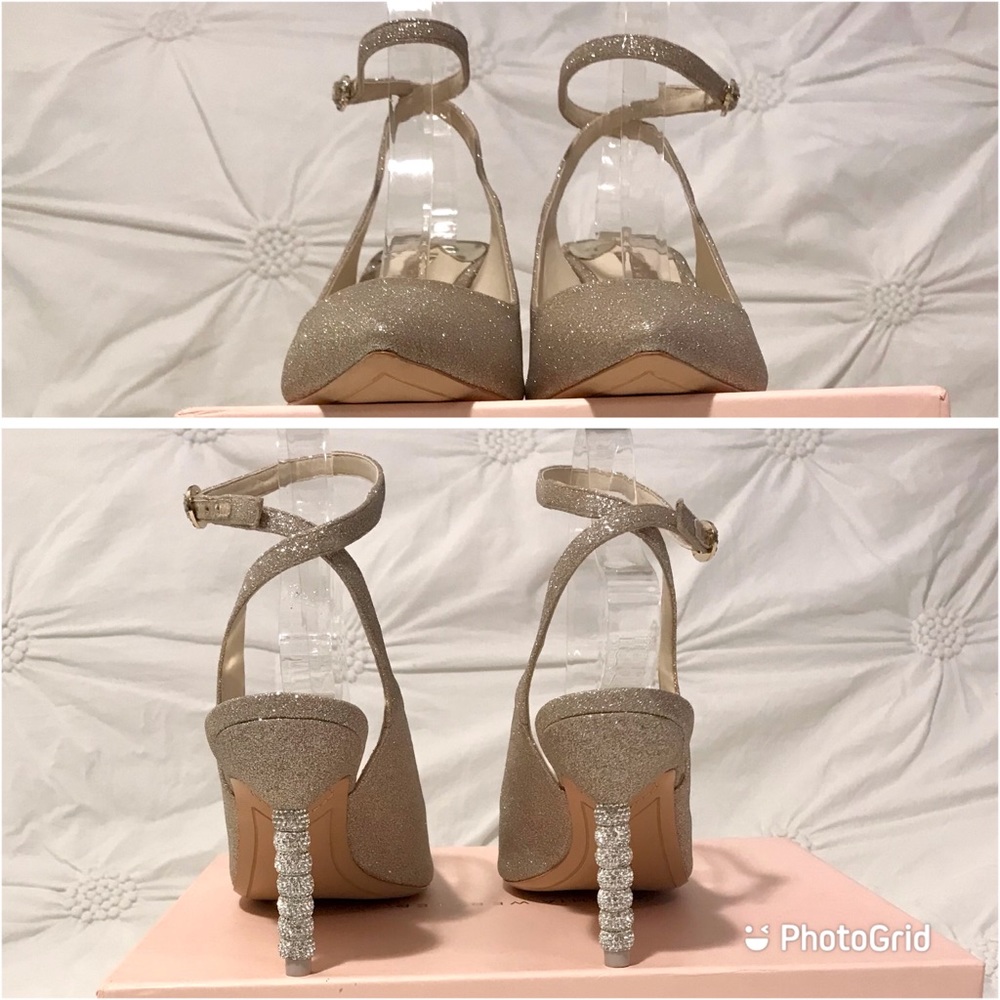 SOPHIA WEBSTER Jasmine Crystal Mid-Heel Shoes US 9 / EU 40 New in Box - Picture 5 of 14